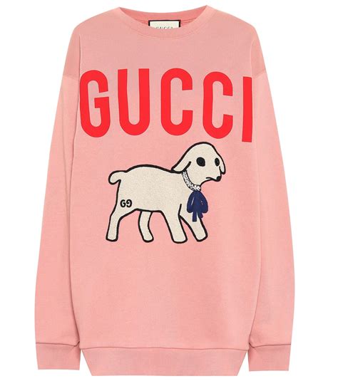 gucci sweater mens replica|Gucci lamb print sweater.